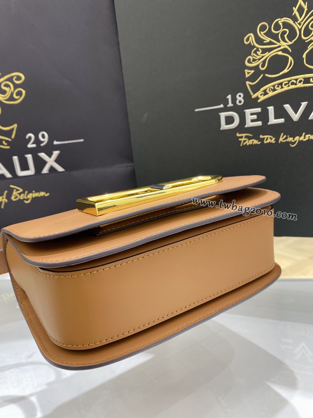 Delvaux全新系列Lingot2022春夏新款小牛皮Lingot手袋 德爾沃專櫃斜挎女包 bxs1000